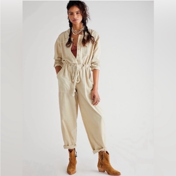 Free People Pants - FREE PEOPLE Quinn Onesie Jumpsuit